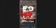 Baker Mayfield's wife Emily's post (Source: @emilywmayfield/Instagram)